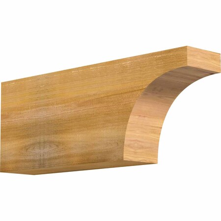 Ekena Millwork Huntington Rough Sawn Rafter Tail, Western Red Cedar, 6"W x 12"H x 32"L RFT06X12X32HUN00RWR